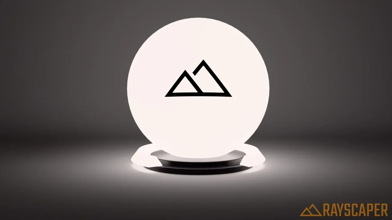 A glowing ball at 6000 K, neutral white light