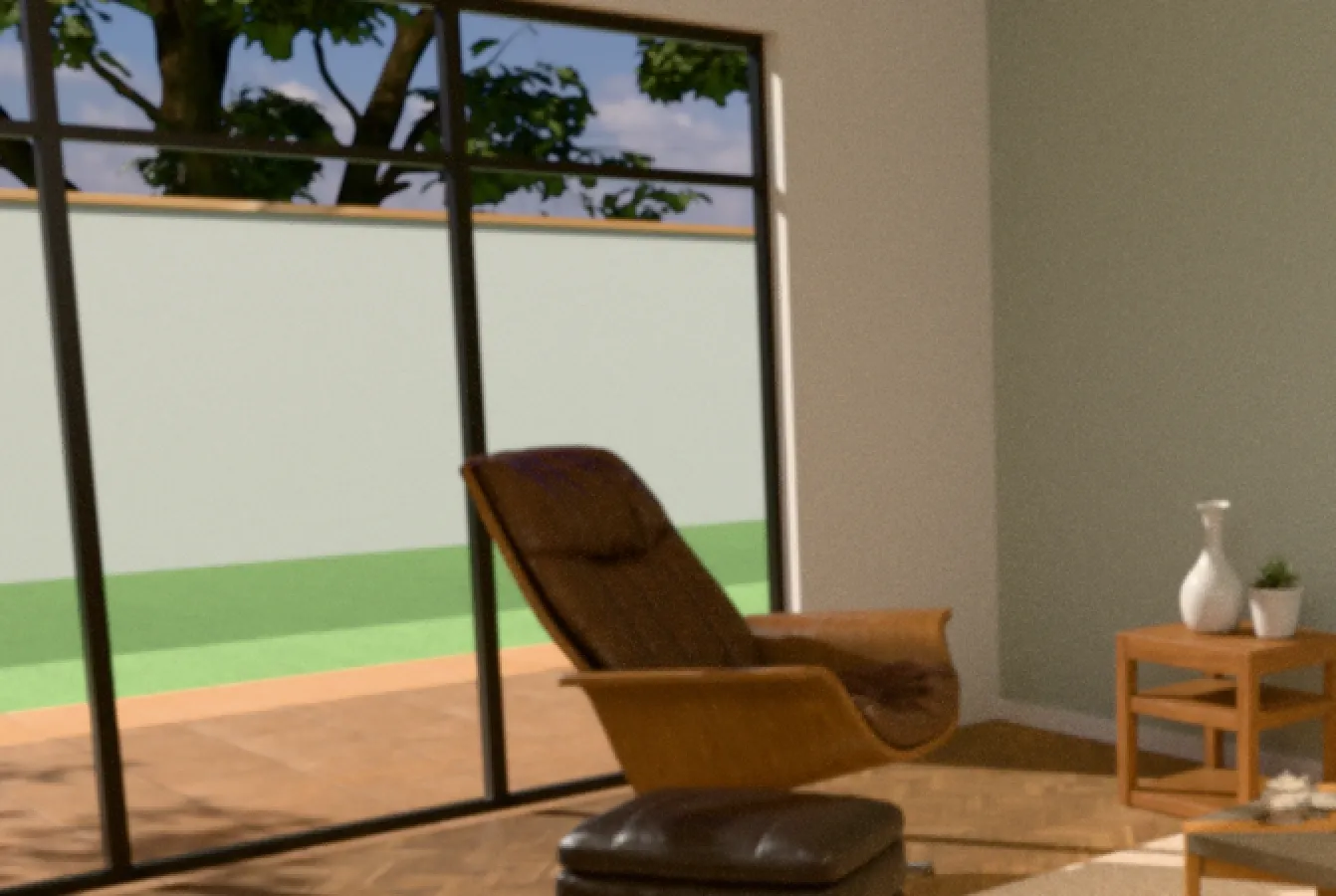 Gaussian filter with radius 2 - moderate blur