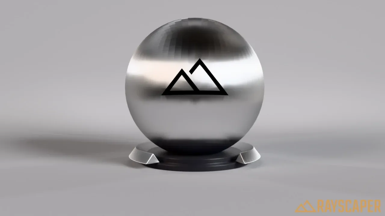 Brushed metal with horizontal streaks