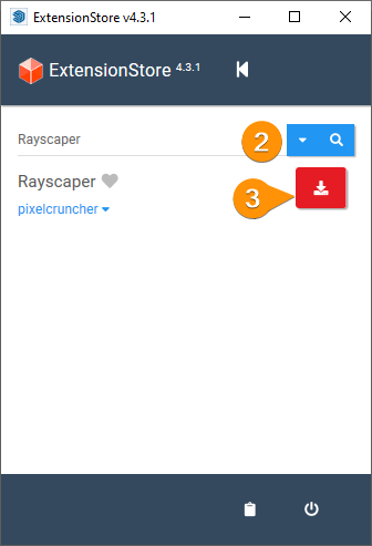 Search for Rayscaper
